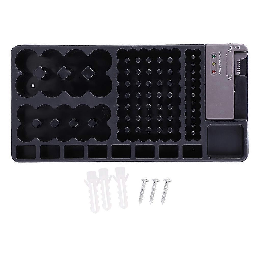 98 Cases Organizer Battery Strength Capacity Indicator Battery Holder Box