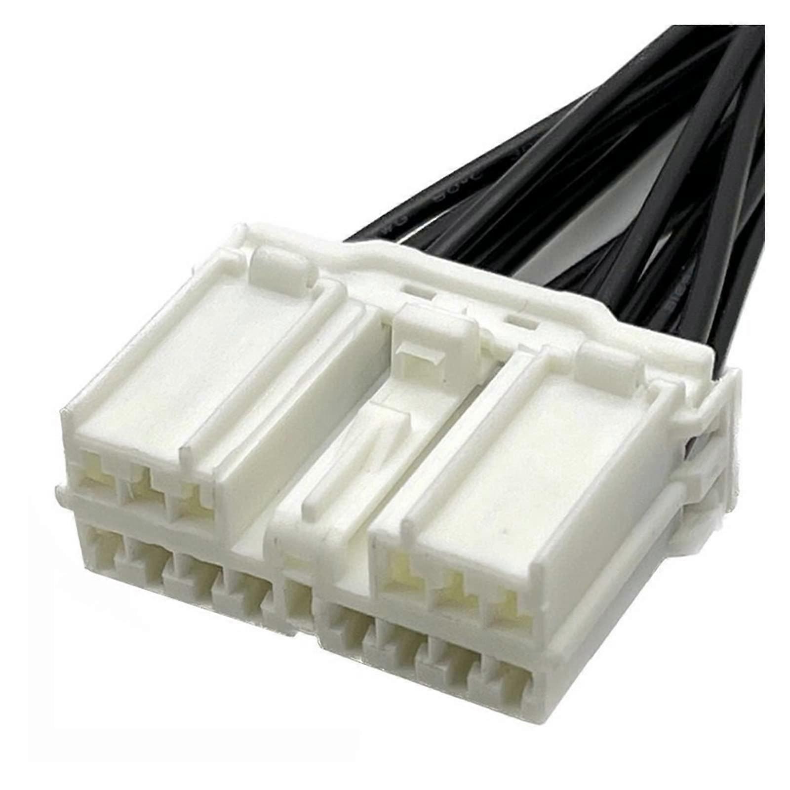 14 Pin Auto A-dio Electronic Connector Galant Power Window Switch Plug Wire Harness Car Female Socket 7123-8346 Fit Compatible with mit;Subi/shi