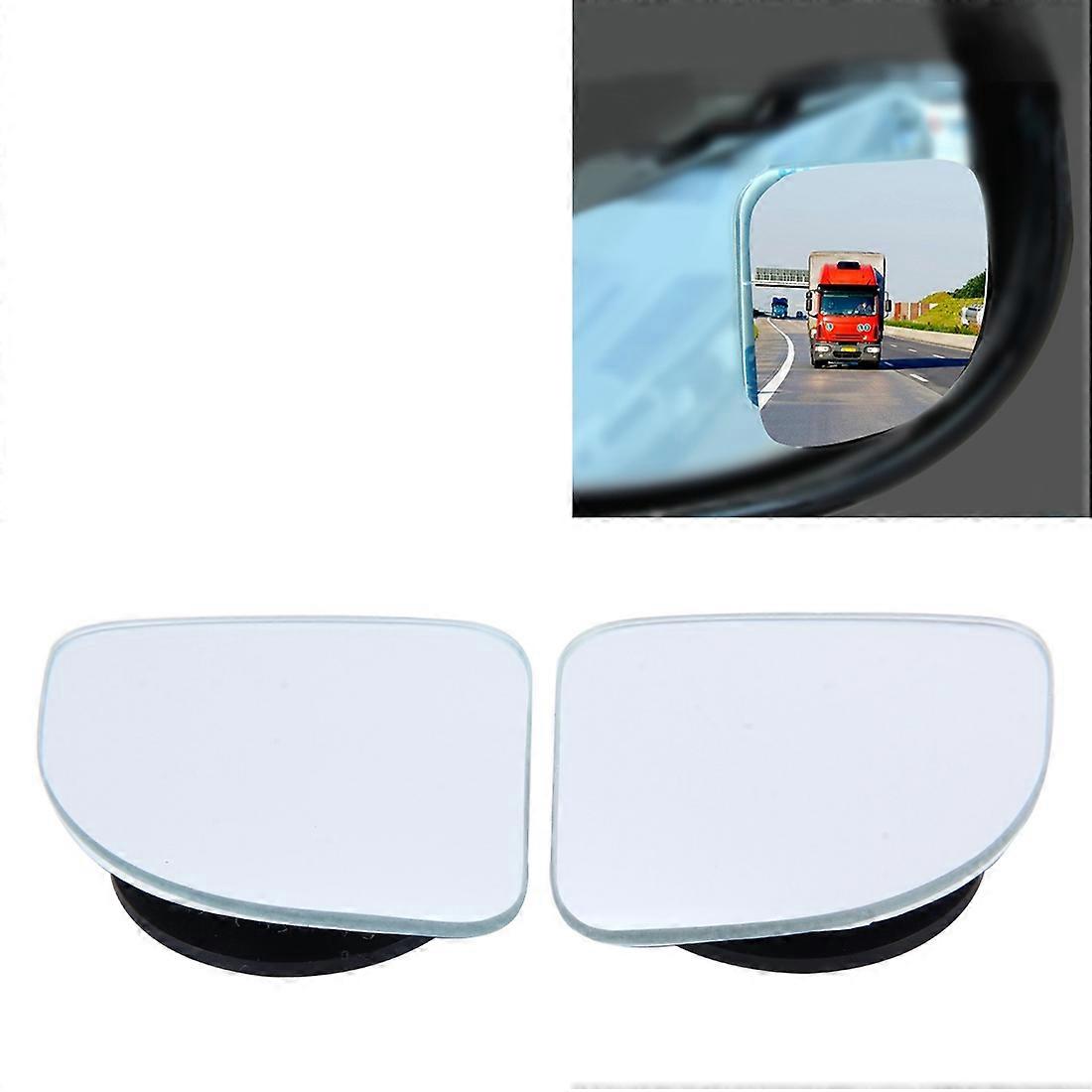 2 PCS ACP-005 Car Blind Spot Rear View Fix/360 Degree Angle Adjustable Wide Angle Mirror