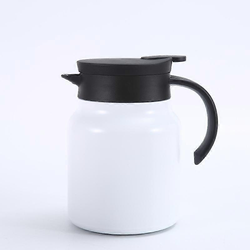 Vacuum 316 Stainless Steel Thermos Pot with Handle Portable Stewing Teapot Large Capacity Intelligent Temperature-sensitive Soaking Teapot.