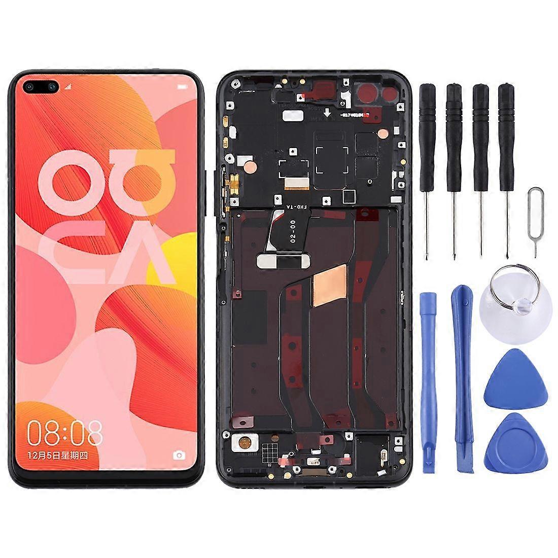 Schermo LCD con cornice per Huawei Nova 6 5G