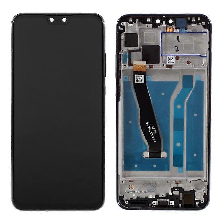 Ensemble numériseur d’affichage d’écran LCD avec cadre (sans logo) compatible pour Huawei Y9 (2019) / Enjoy 9 Plus