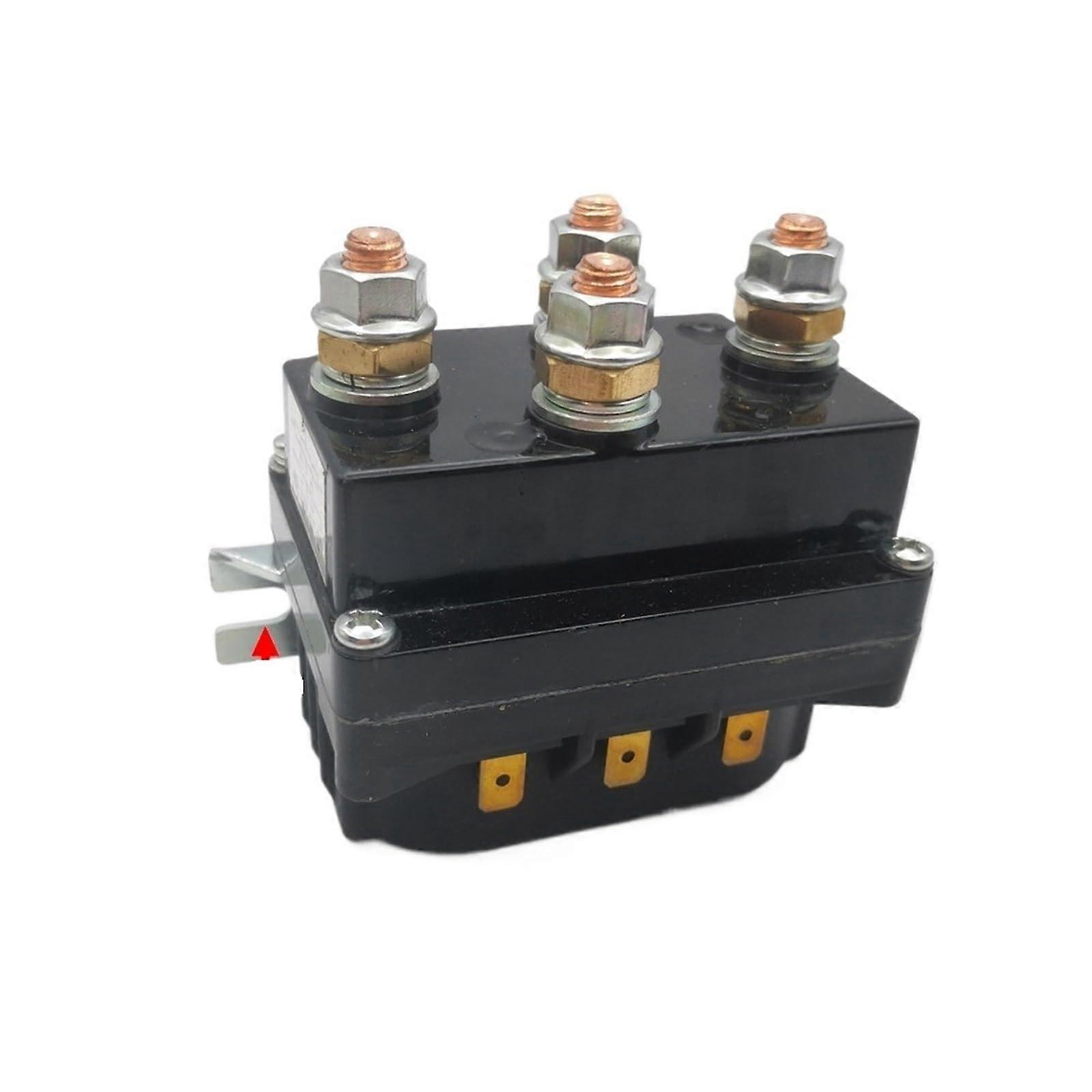 Car Switch 12V 24V Winch Solenoid Relay Controller 500A DC Switch 4WD 4x4 Boat ATV Control