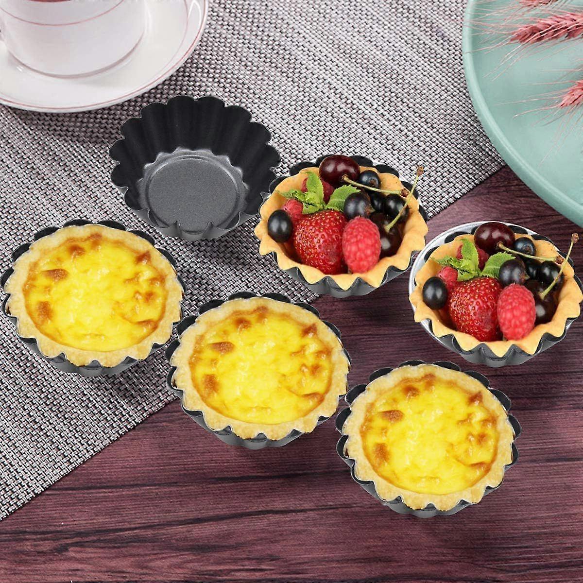 14 Pack Egg Tart Mold Baking Cups