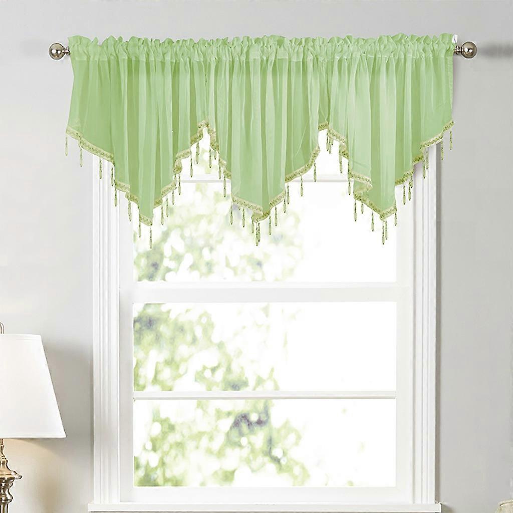 Pure Color Concise Modern Geometric Triangular Screen Curtain pp313
