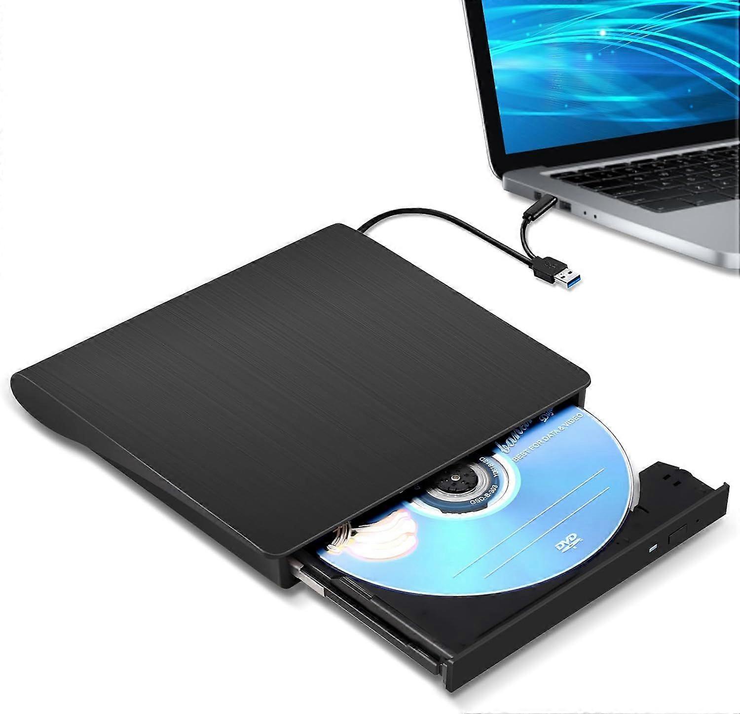 External CD/DVD Drive Type-C DVD Player USB 3.0 Portable Burner