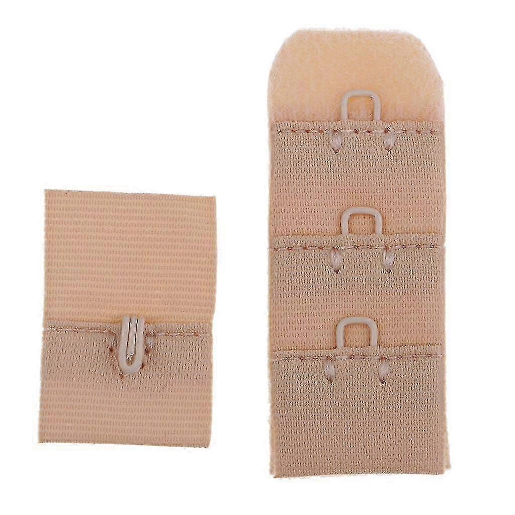 1 Set Womens 1 Hook Soft Band Extender Stretchy Bra Strap Extender -