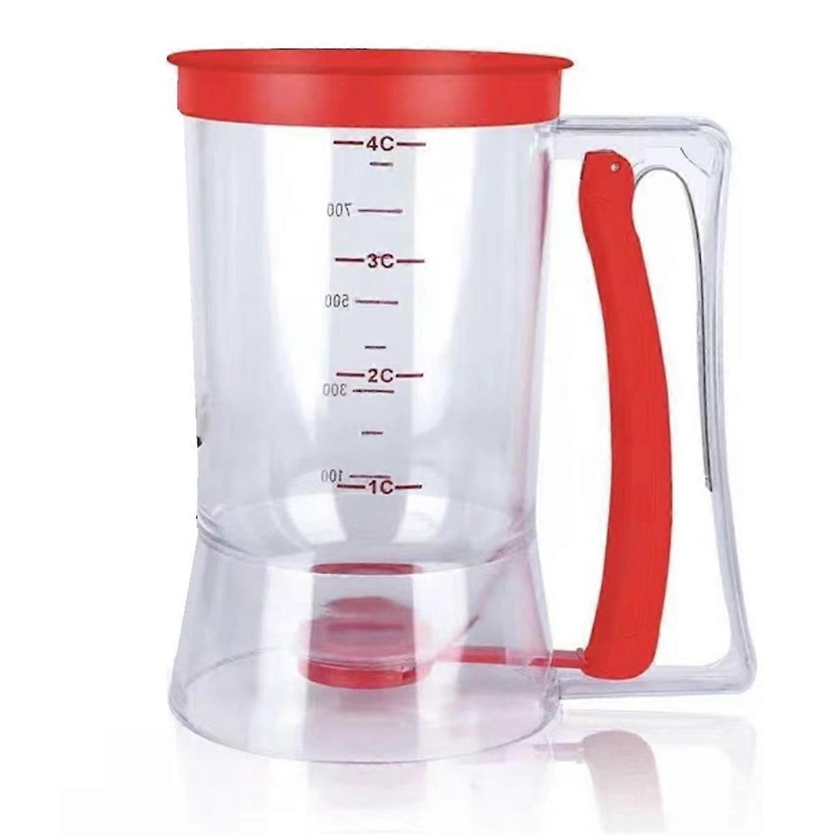 Pancake Cupcake Batter Dispenser Batter Dispenser Red