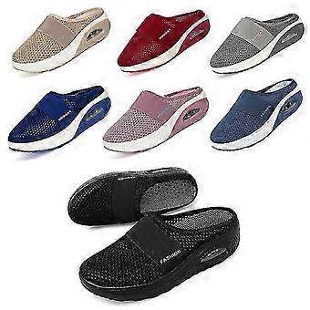 Air Cushion Slip-on Walking Shoes Orthopedic Diabetic Non Slip Walking Shoe