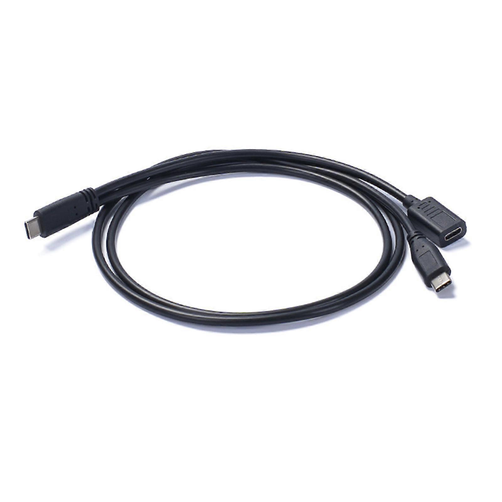 Multipurpose Type C Charging Cable USB C Sound Card Adapter Line for Smartphones Tablets Live Streaming Application