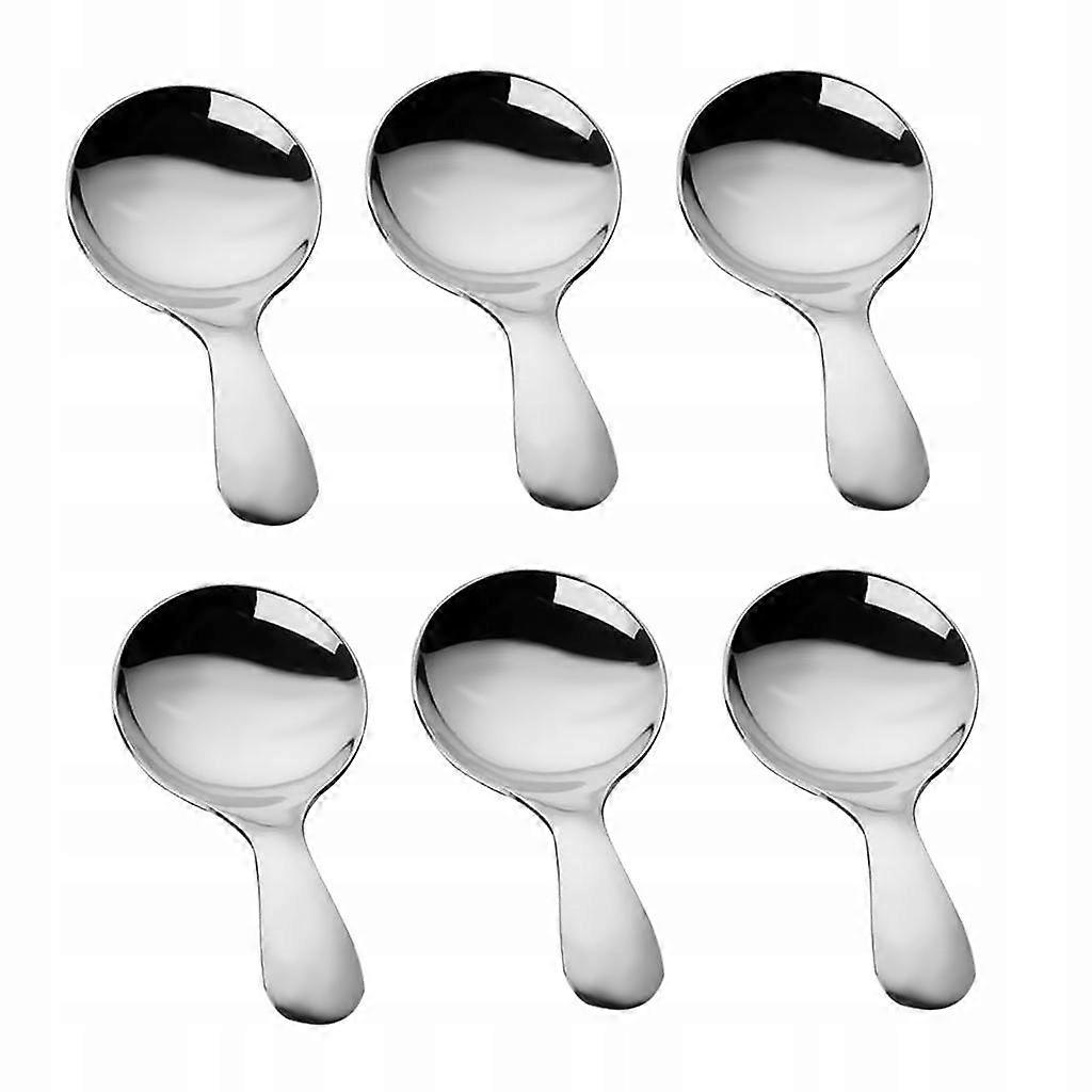 6x Small Teaspoon Spice Spoon With