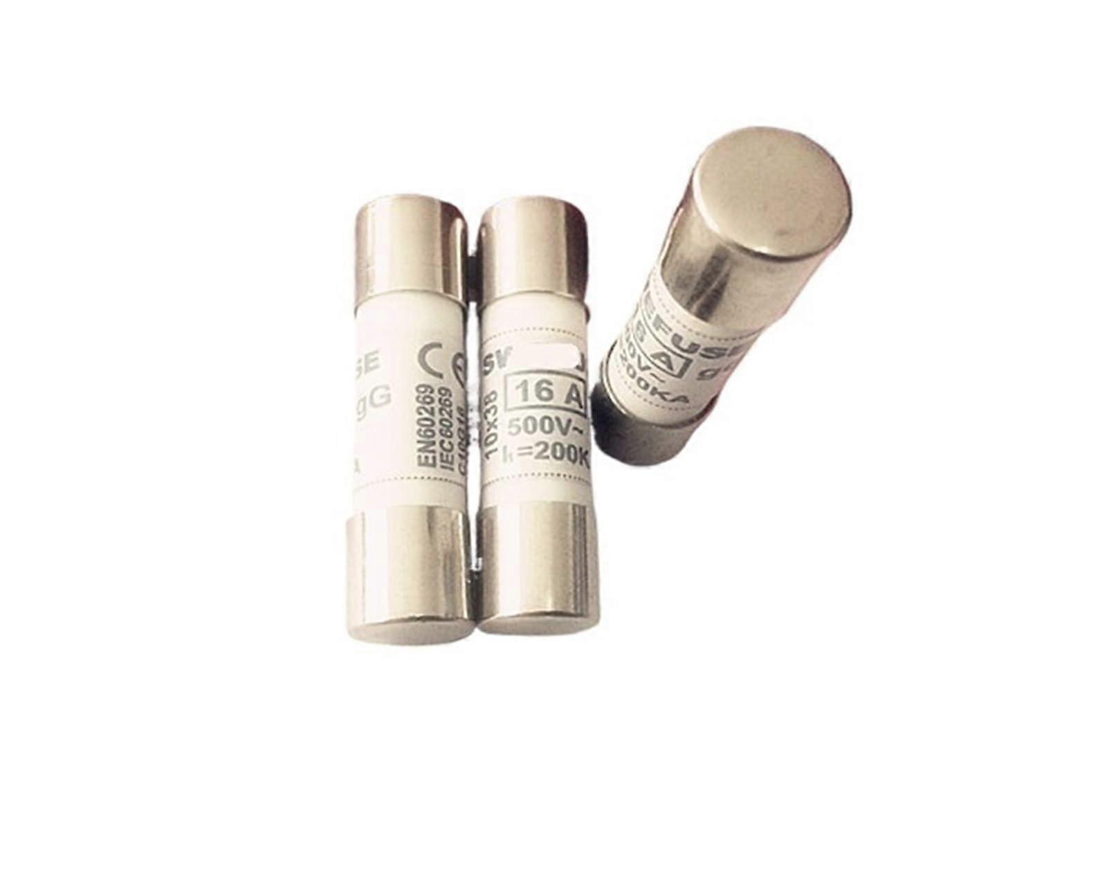 1 PCS Fuse 10 38 500V C10G6 6A 2A 8A 4A (Size : 2A) Ref: 8664