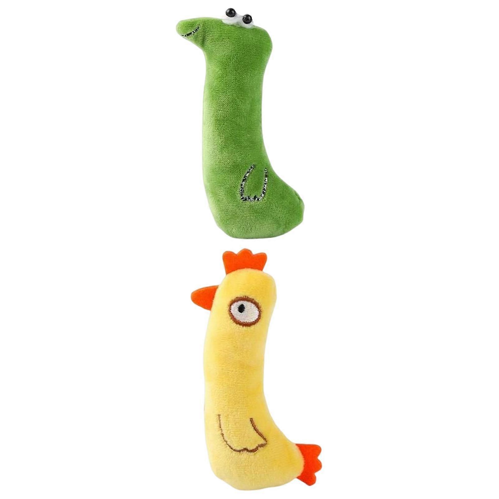 2x cat Toy with Catnip Gift Chewing Toy Interactive Bite