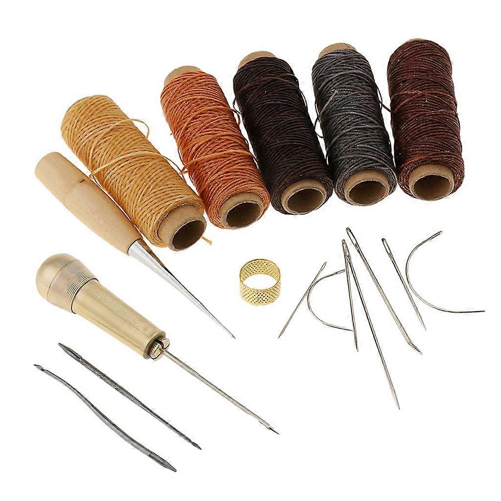 18Pcs assortiment à la main aiguilles à coudre kit Kit de réparation de rembourrage