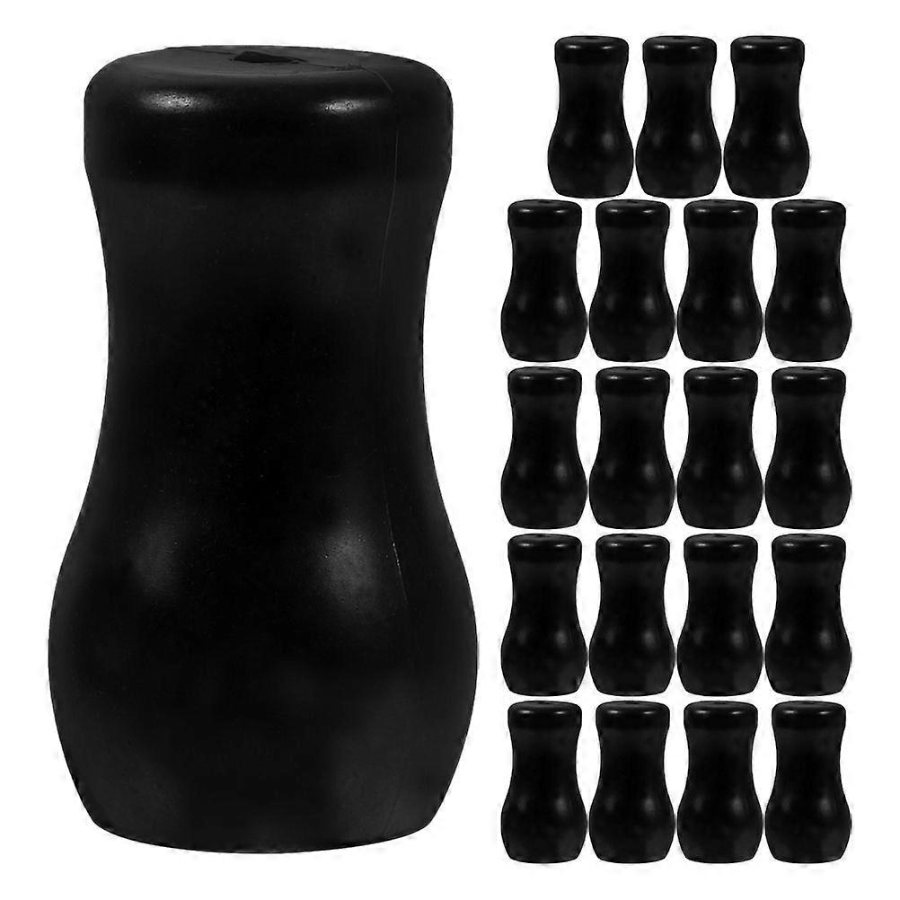 20pcs Blind Pull Cord Knobs Blind Cord Holder Drops Plastic Cord Tassel Drops Pull End Window Blind Cord Knobs For Blinds Shades Curtain Crafts