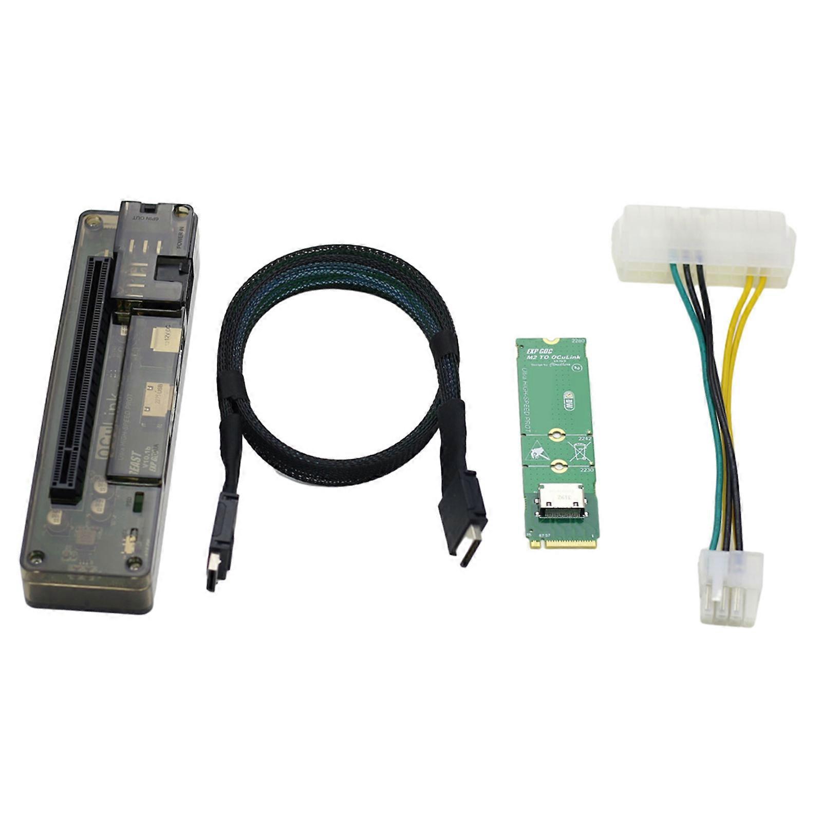 PCIe 4.0 x4 EXP GDC External Laptop Video Card Dock Graphics Card Laptop Docking Station for PC Notebook Laptop