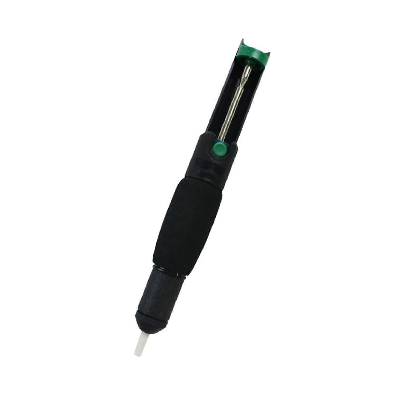 Solder Sucker Tool Vacuum Desoldering Pump Black Tin Extractor Strong Suction Electric Solder Removal Tool
