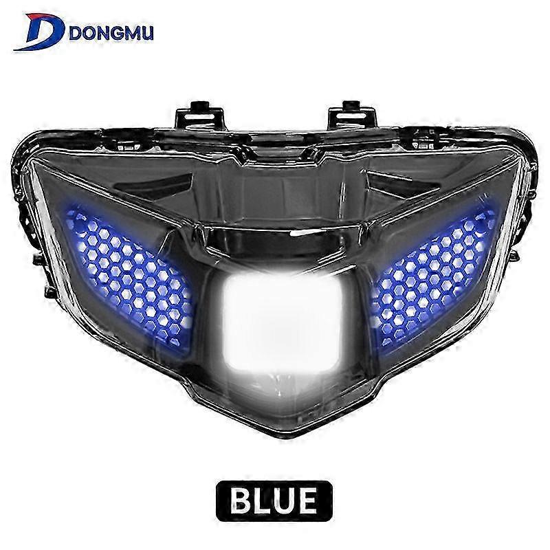 Applicable To Yamaha Y15zr V2 Lc135v8 Led Headlight Daytime Driving Light-Guide Strip Headlight For Export