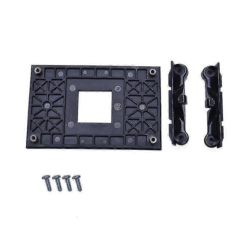 Universal CPU Cooler Bracket Easy Installation Plastic Wide Compatibility CPU Heatsink Base Compatible with AMD Socket AM4 Motherboard