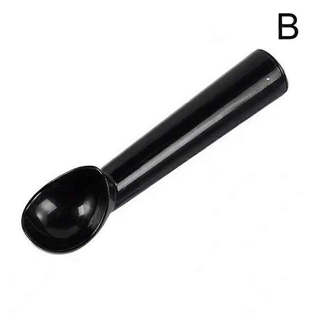 Black (B)$Internet celebrity ice cream spoon creative ball scoop dessert spoon home watermelon fruit ball scoop self-melting ice cream spoon