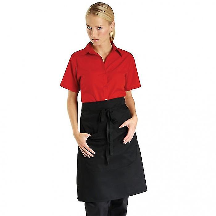 Dennys Unisex voksne Catering midje forkle med lomme