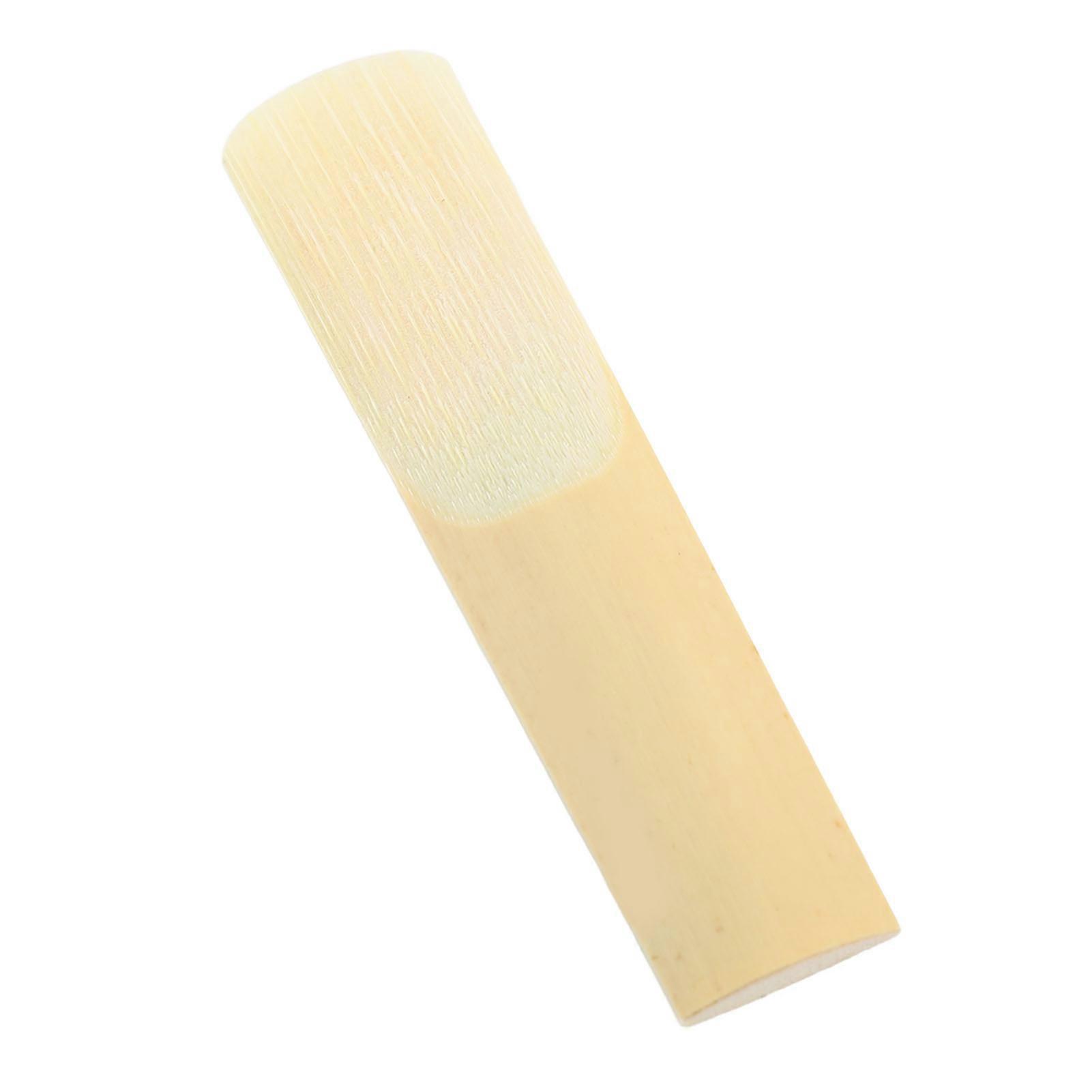 10Pcs Saxophone Reeds Hardness 2.5 Stable Sound High Accuracy Versatile Alto Sax Reeds for Saxophone