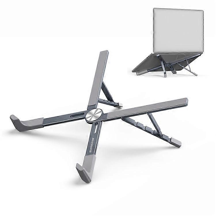 DUX DUCIS X-shaped Foldable Laptop Stand Height Adjustable Notebook Riser Cooling Bracket