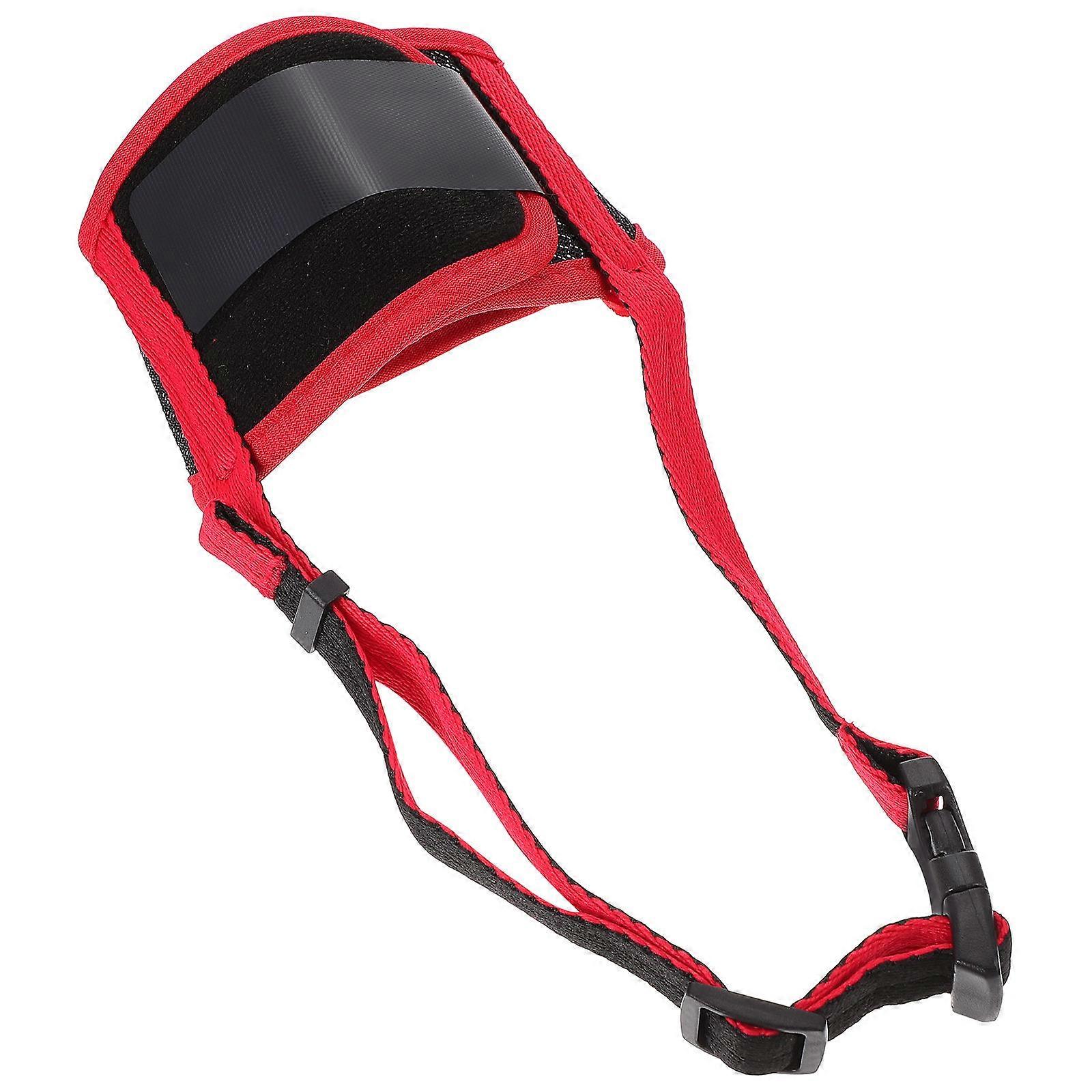 Easy-to-Use Dog Muzzle Featuring Adjustable Straps and Stable Adhesion for Pups
