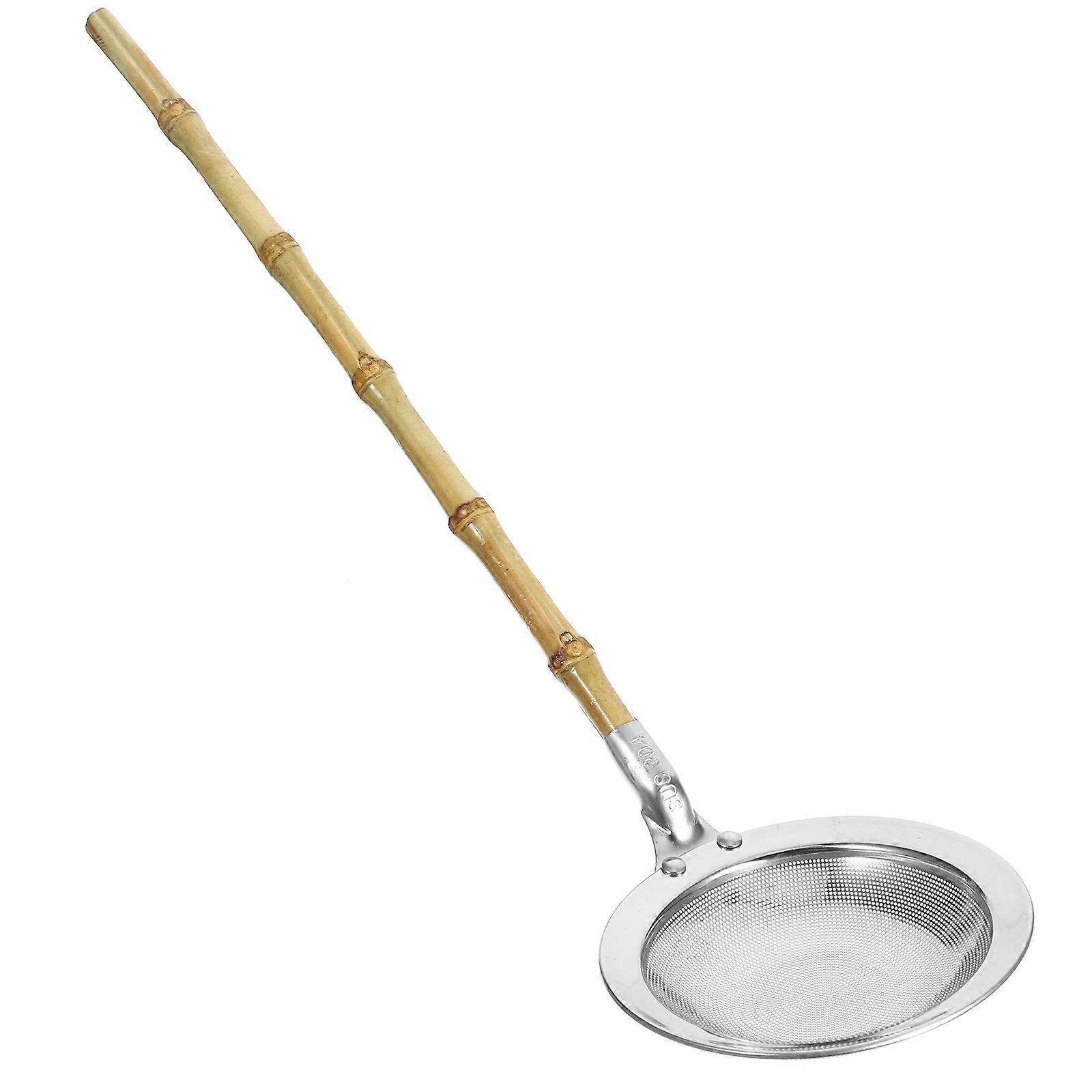 Kitchen Strainer With Handle For Cooking Filter Dipper Home Cooks 1Set