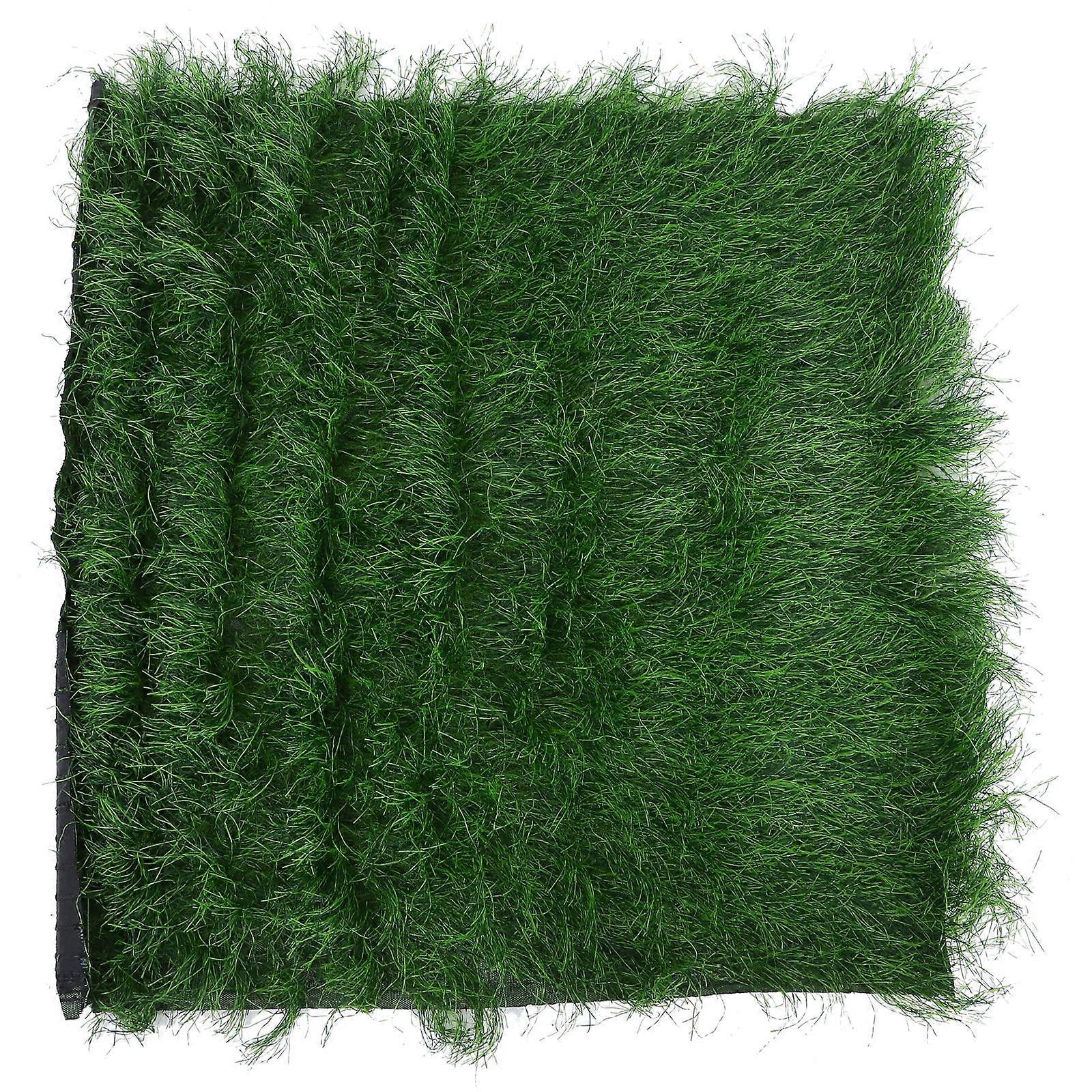 Artificial Grass Turf Outdoor Rug Waterproof UV Resistant Easy Installation 200X100X5Cm Multi 1Pack