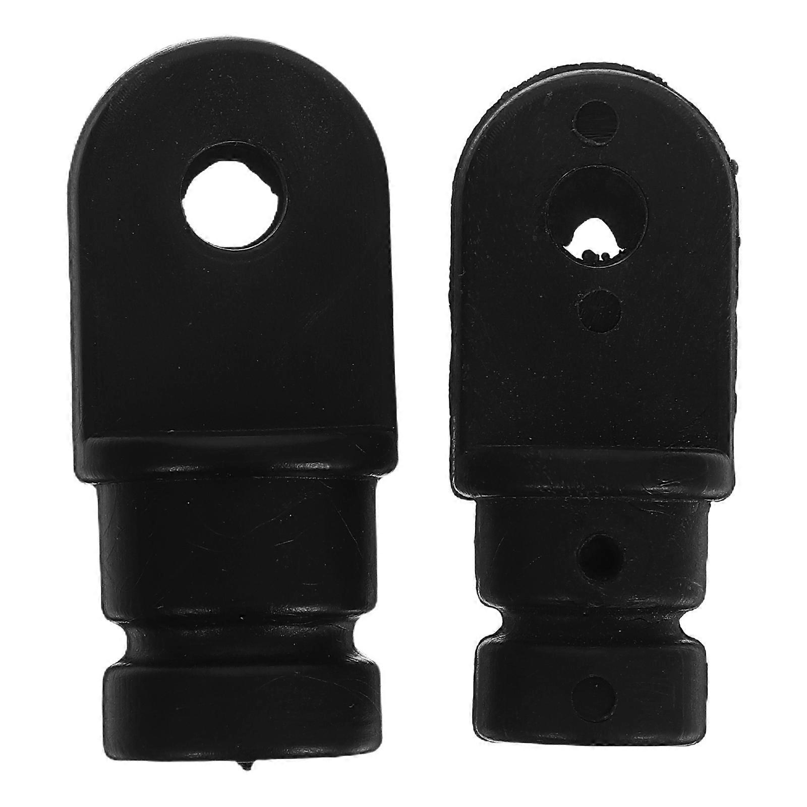 Durable Nylon End Caps Pipe Fittings Weatherproof Deck Rail Caps for Yacht Accessories Outdoor Blinds RV Awnings Base End Plugs