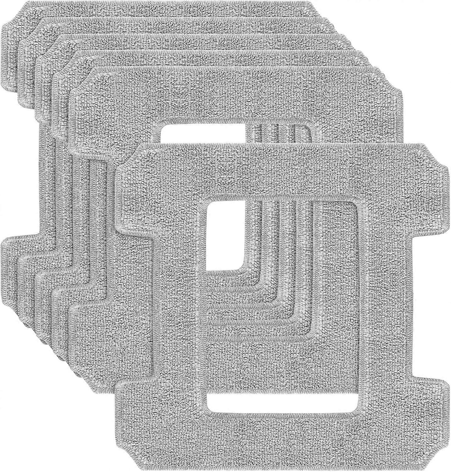 Cleaning Cloths for Ecovacs WinbotW1 / W1 Pro / W2 / W2 Omni Window Cleaning Robots - 6 Washable Microfiber Cloths for Window Cleaning Robots