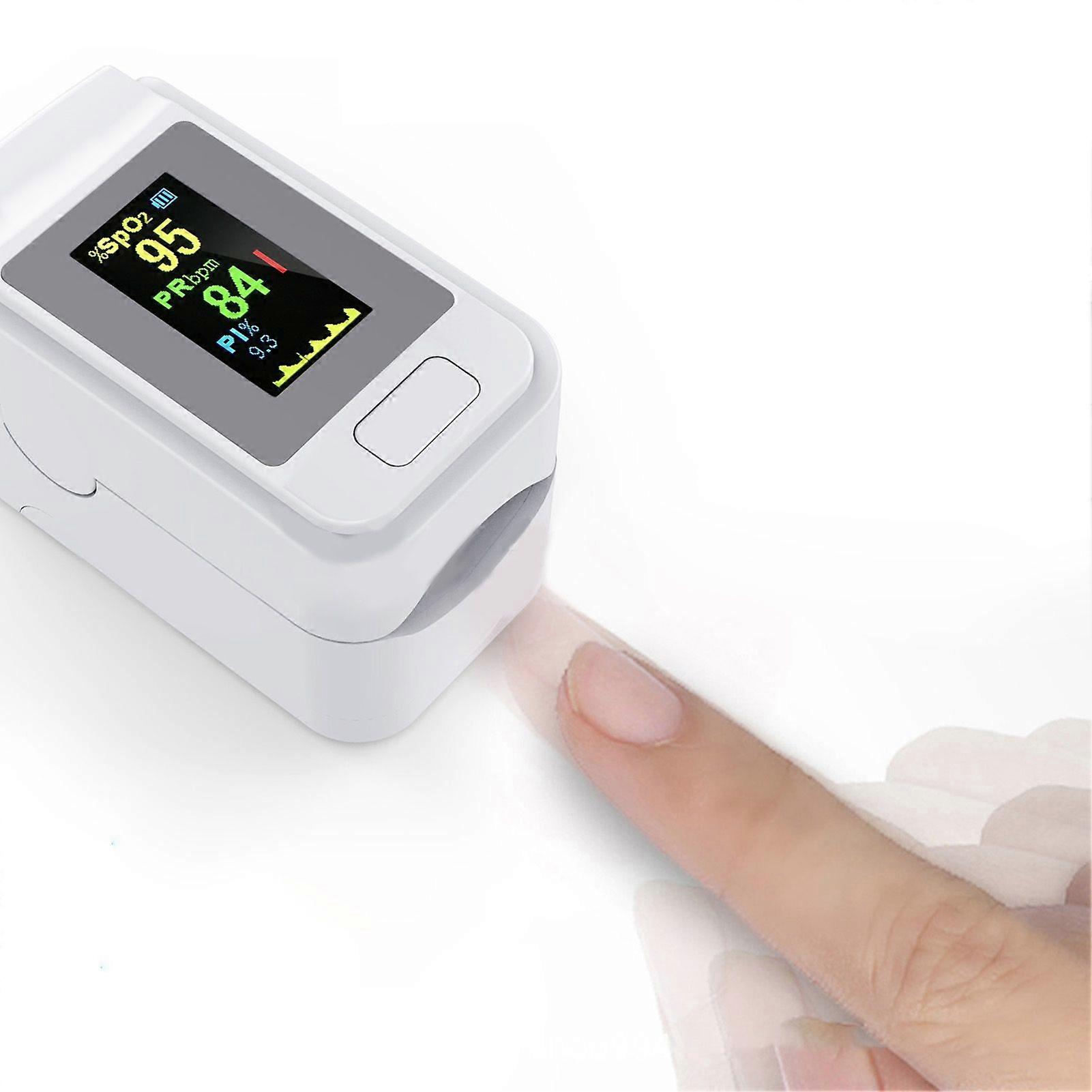 2025 Latest Model Fingertip Pulse Oximeter Blood Oxygen Saturation Digital Dis...