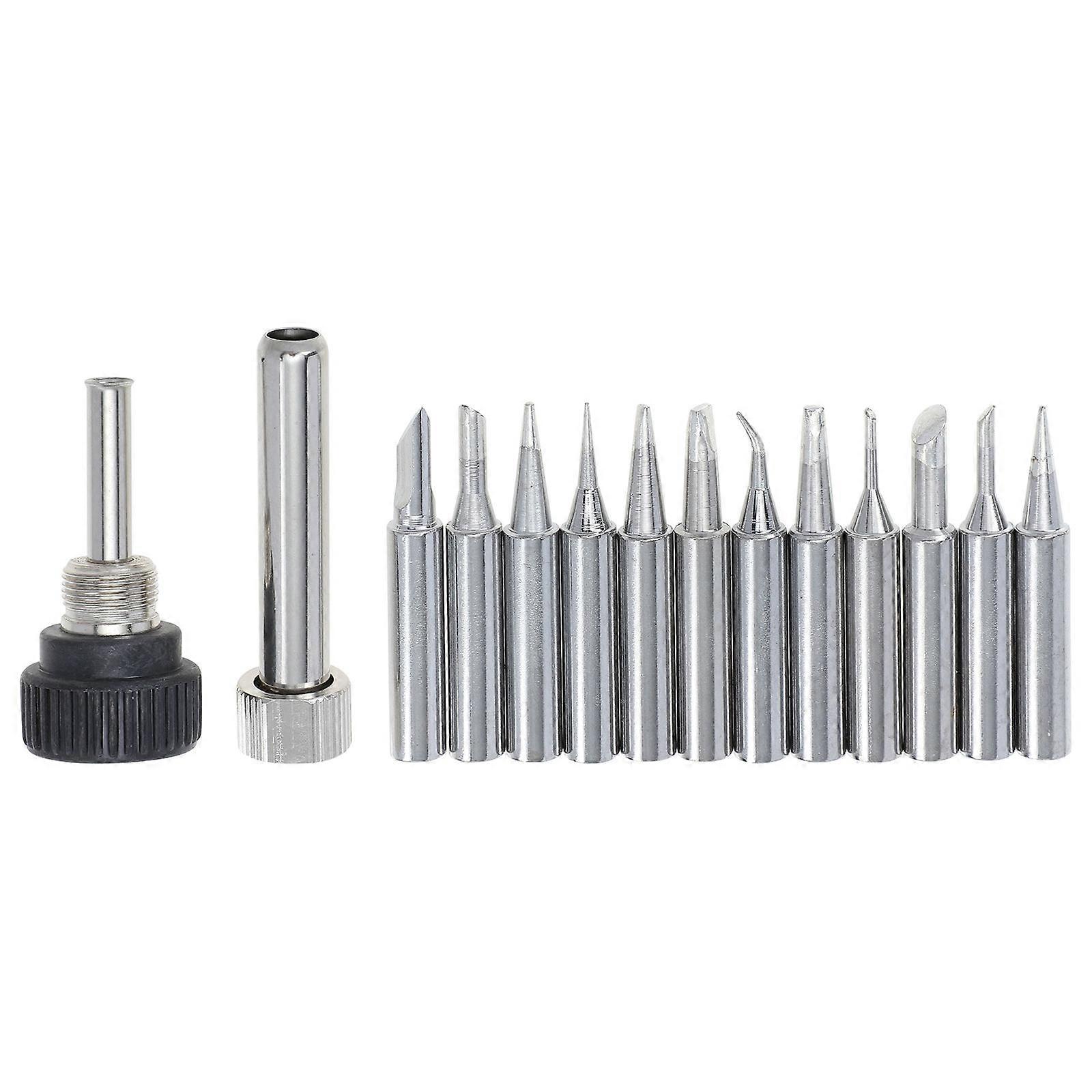 Copper Soldering Tips Kit Multipurpose Fast Heating Welding Station Hobbyists 1Set