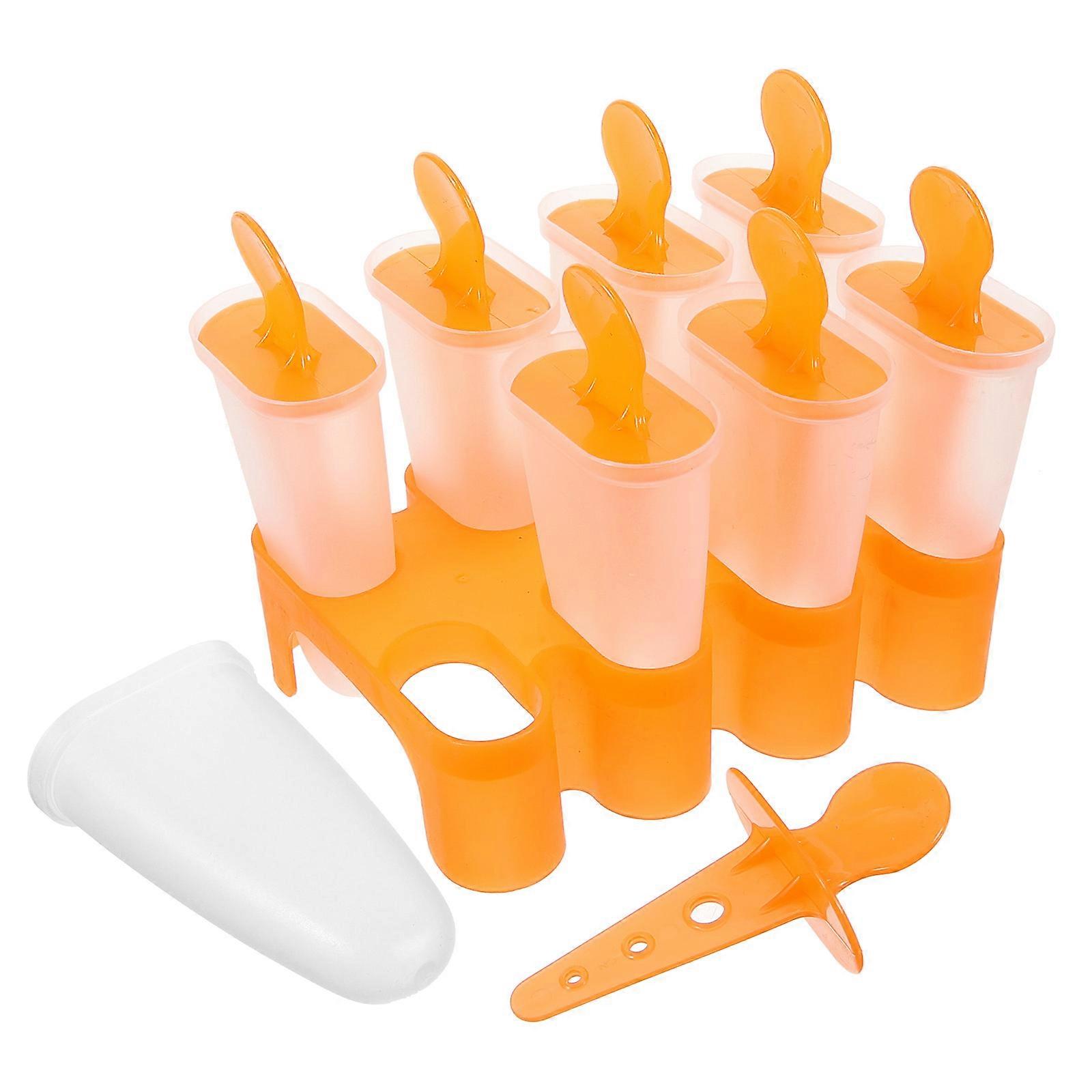 Diy Ice Cream Mold Set Easy Release Popsicle Maker For Summer Treats, Assorted Styles