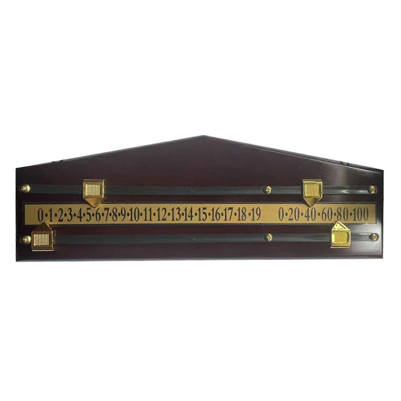 Billiard Game Score Marker  Billiard Marker  Wooden Paint Card for Billing  Counter for Wooden Billiard Carts, Punctuation Mark Ref: 1839