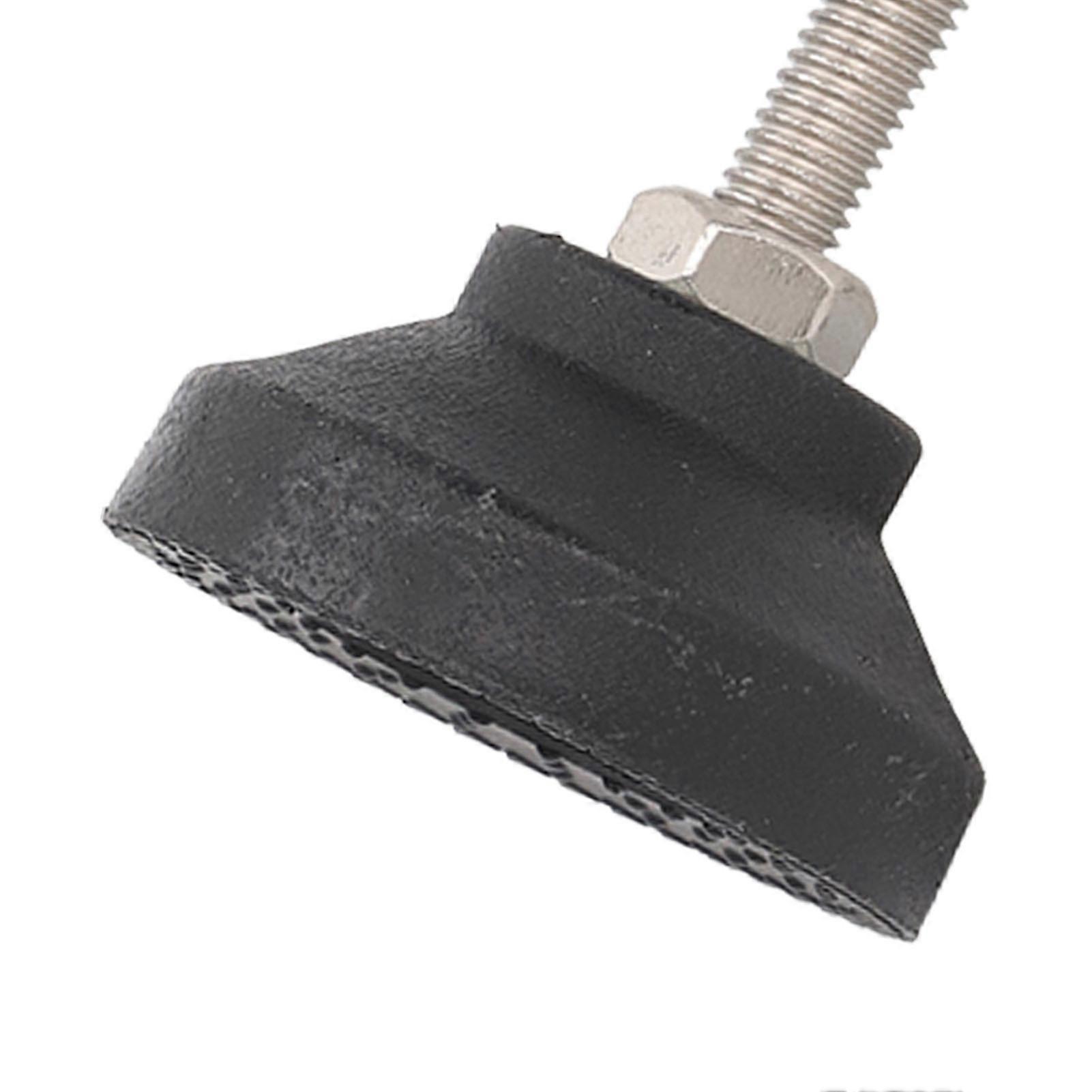 2 Pcs Adjustable Swivel Furniture Leveling Pads for Table and Chair Legs D50 x M8 x 50