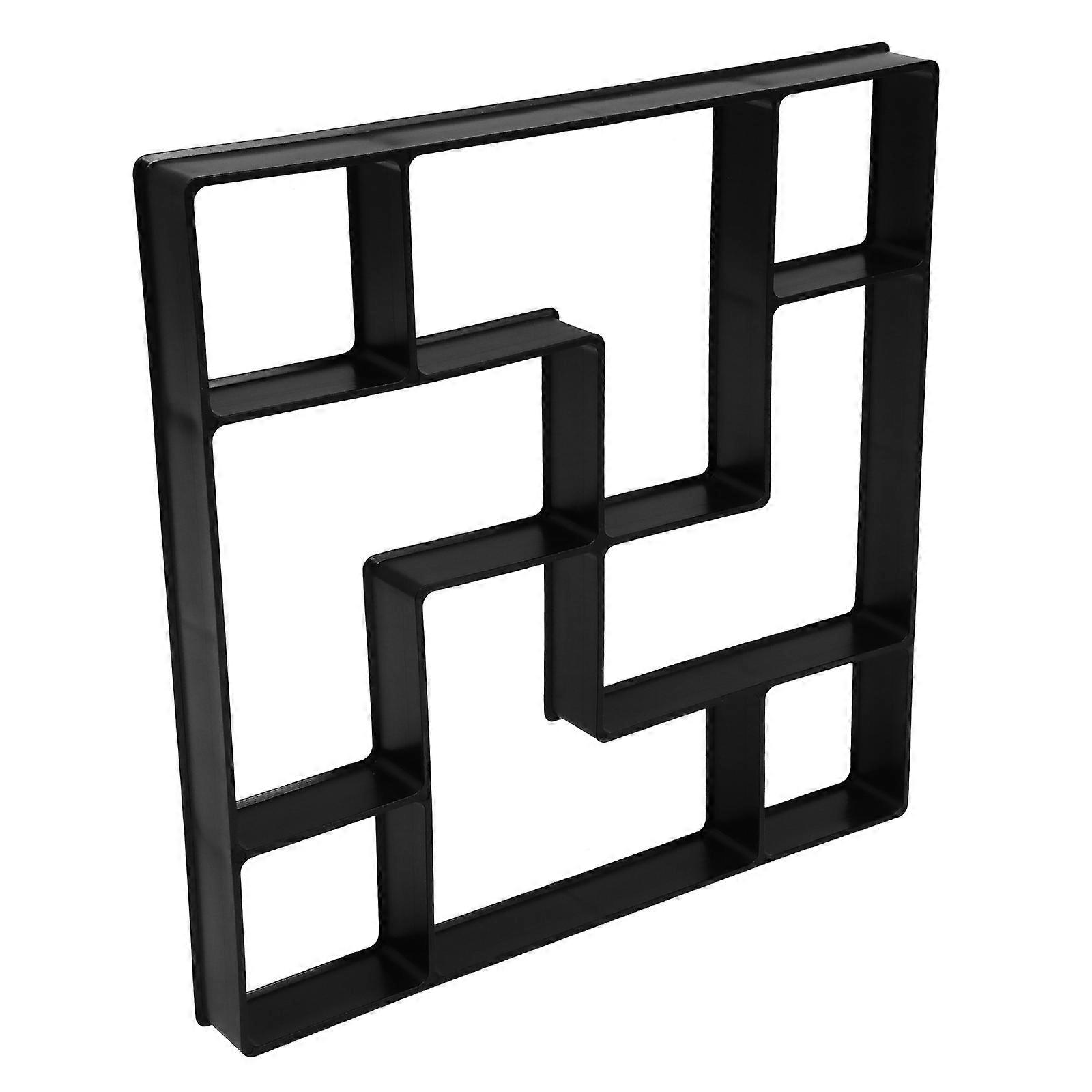 1pc Plastic DIY Path Maker Pavement Mold Reusable Concrete Cement Mold