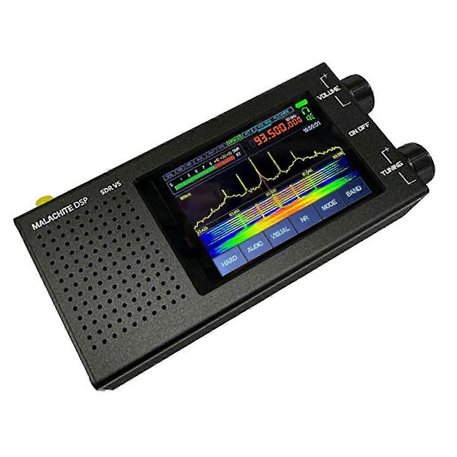 DSP SDR Malachite Radio Receiver V5 1.10D Firmware Radio Multifunctional Convenient Portable Shortwa