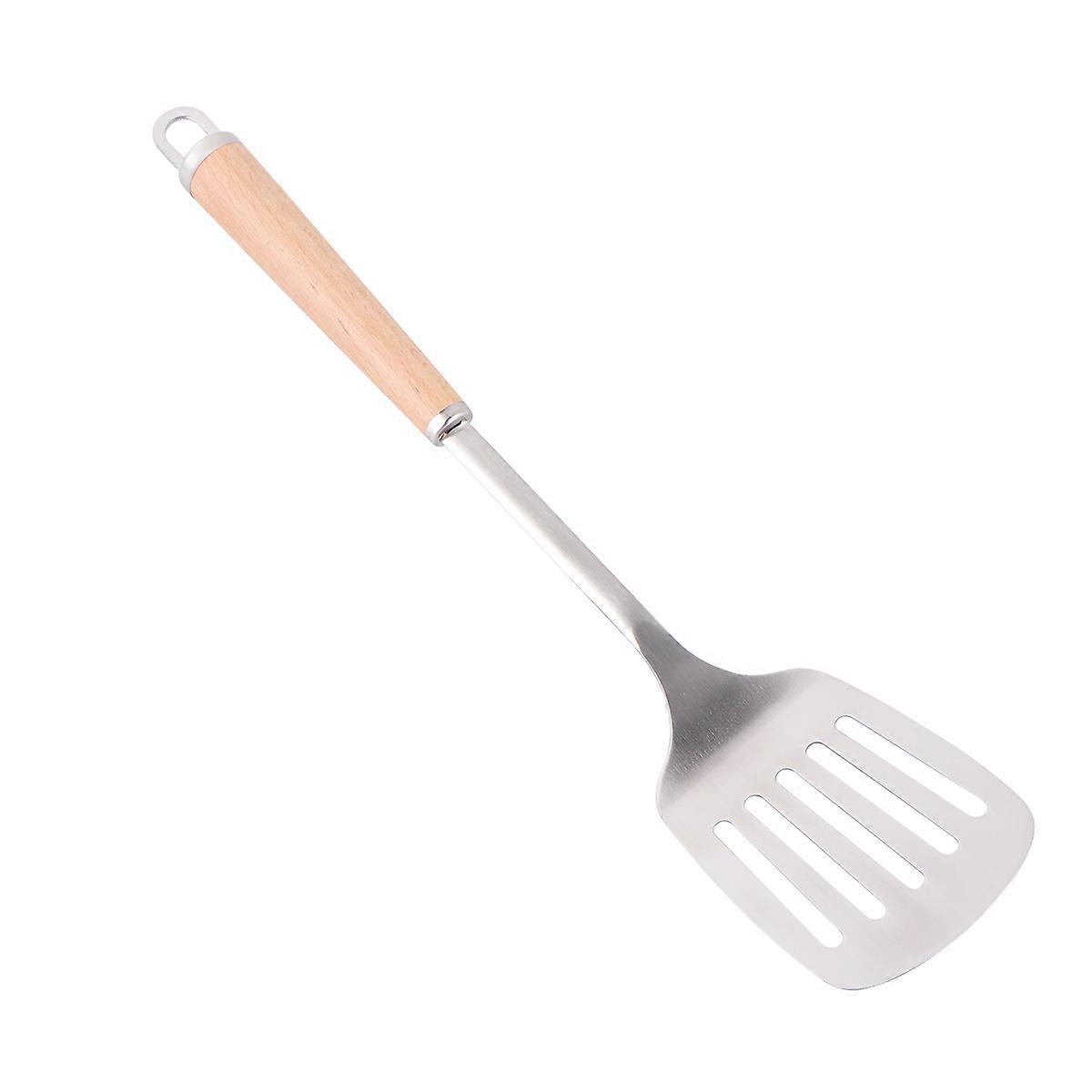 Metal Turner Cooking Utensils for Home Users Ergonomic Handle 37.5x8x5cm 1Pcs