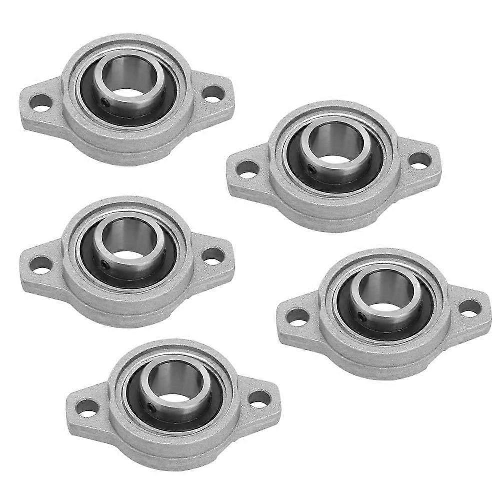 Selfaligning bearing housing, highquality, zincaluminum alloy, for mechanical tallation and maintenance (KFL005(5pcs)).