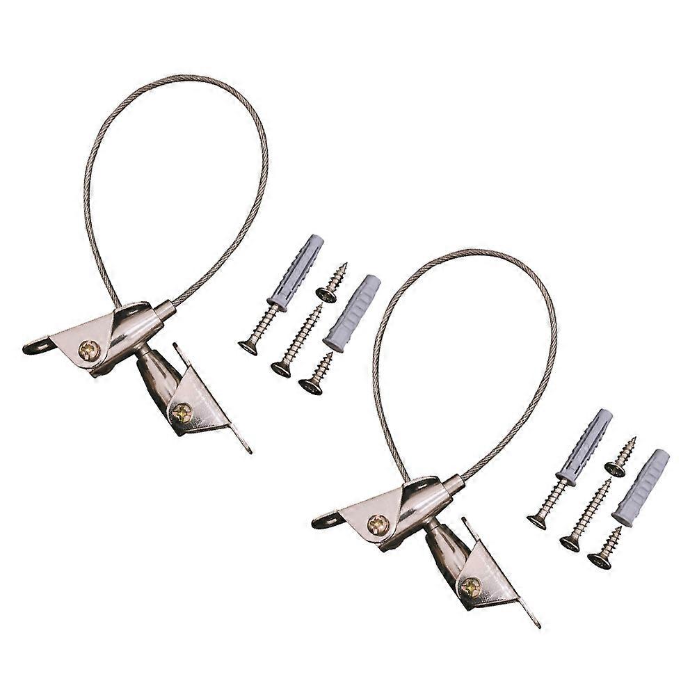 Safety Furniture Straps Anchors Child Proofing Home 25x2cm Practical Design 2 Sets