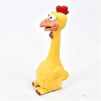 Horse Toys , Rubber Chicken Squeaky Play Fetch, Reduce Separation Anxiety,horse Play Ball Soccer Ball.compatible with Medium Or Large Pet Breeds Dog-A