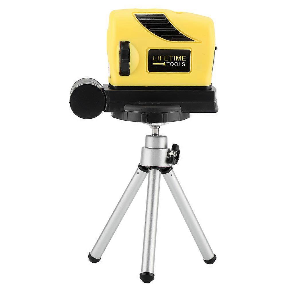 Laser Spirit Level Point/Line/Cross Horizontal Vertical Alignment Adjustment Tool with Tripod Stand