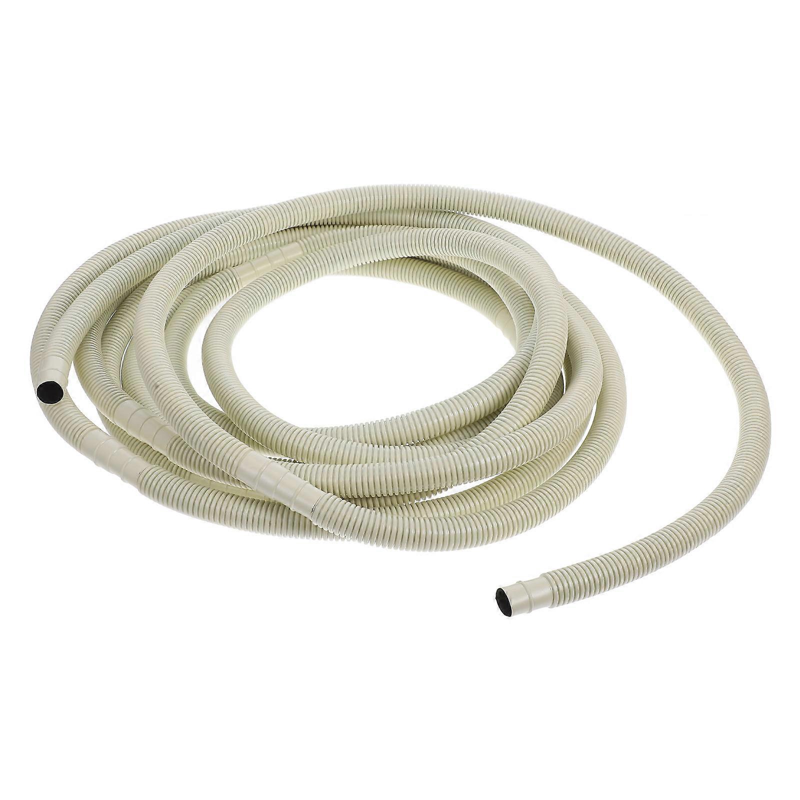 Air Conditioning Hose Air Conditioner Drainage Hose Outdoor Use Beige 600.00X2.00X2.00CM Extend Existing Drain 1Pack