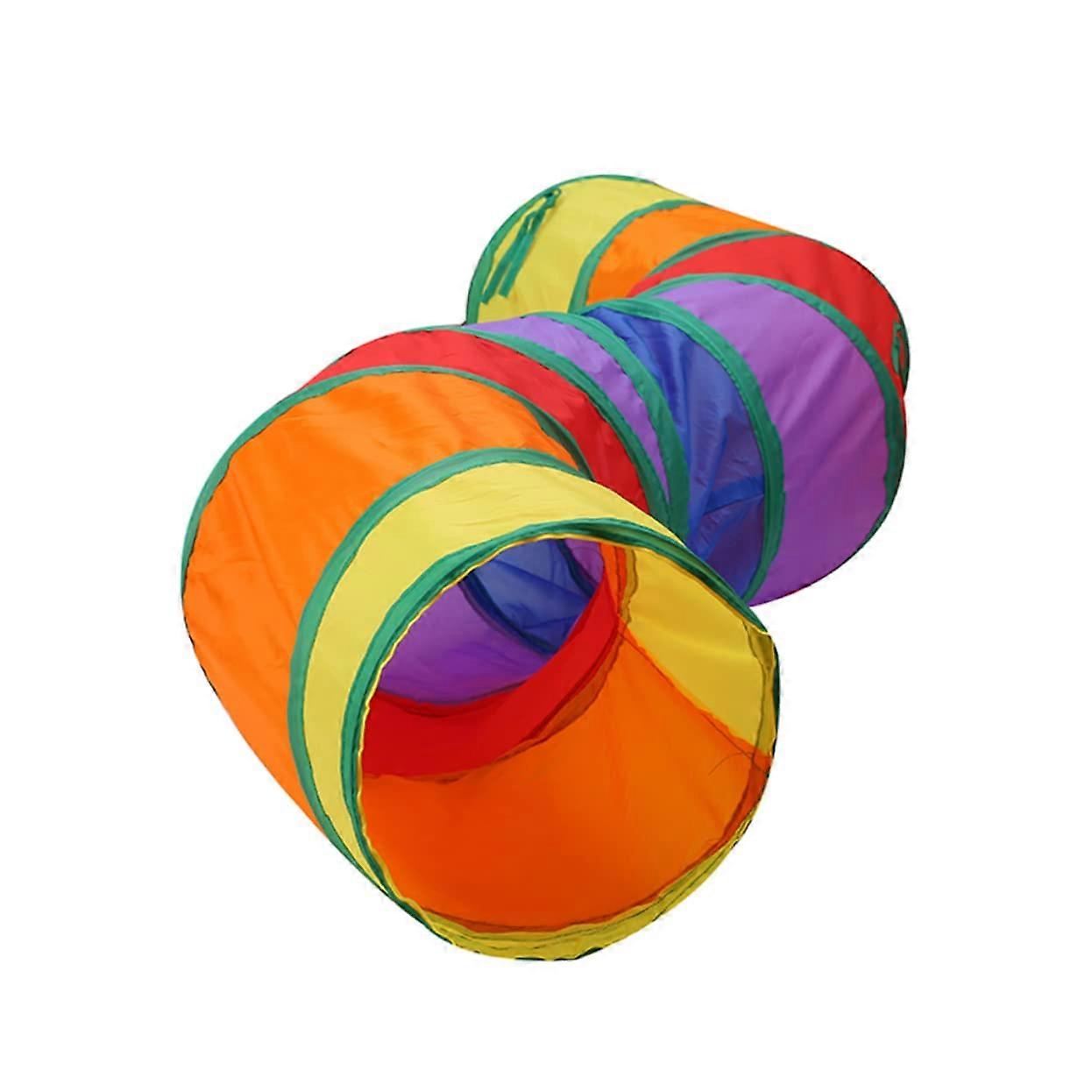 Interactive Cat Toy SShaped Tunnel Tube Pet Supplies Foldable Cat Tunnel Toy Plaything for Kittens