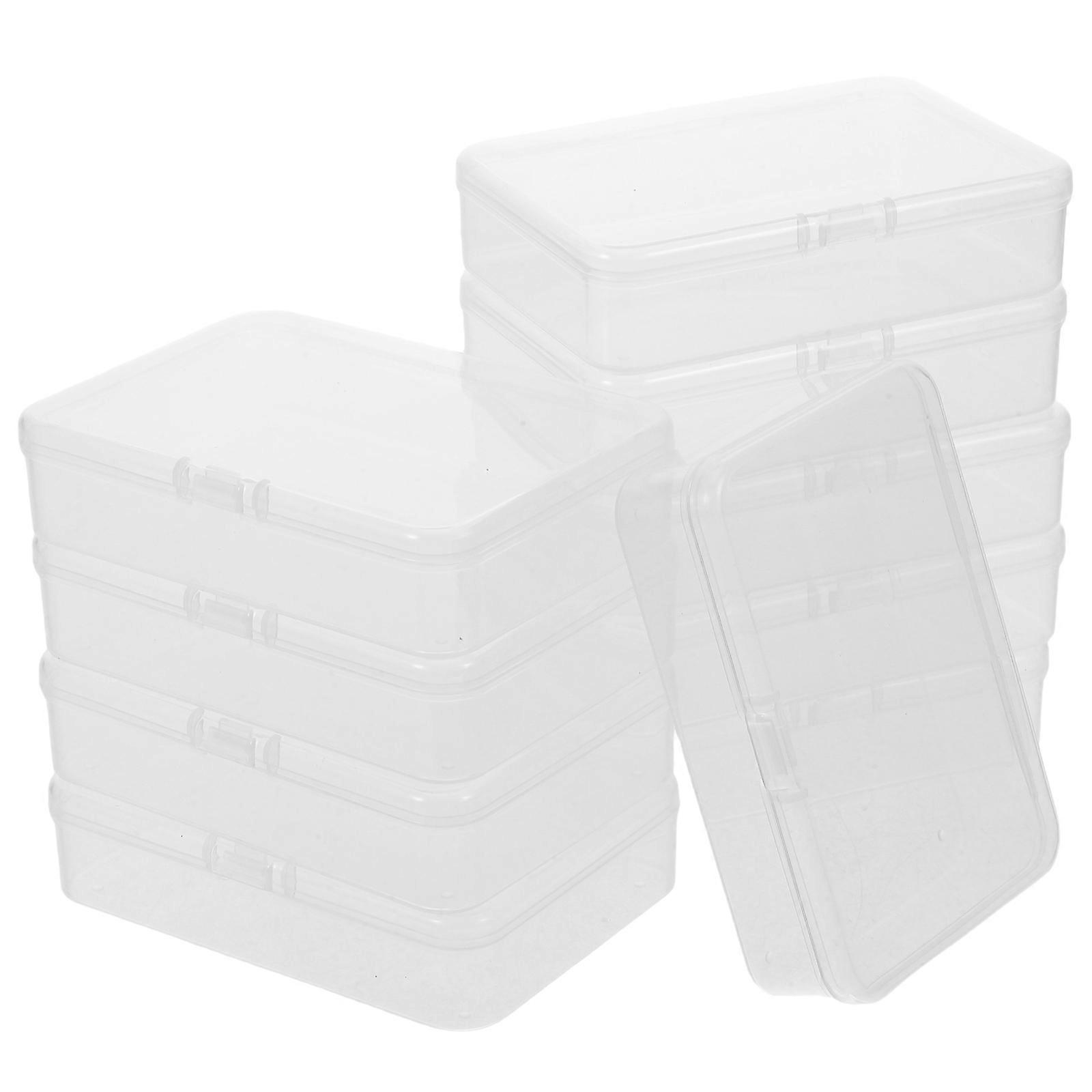 Card Storage Plastic Boxes For Small Accessories Collectors Enthusiasts 10PCS