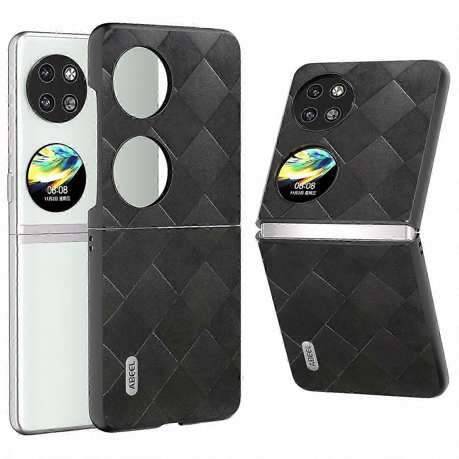 Protective Cover for Pocket 2 Case with PU Leather and PC Grid Texture