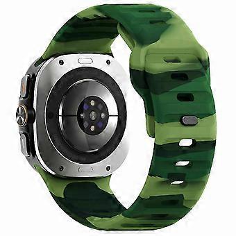 Type K KALEBOL For Samsung Galaxy Watch Ultra 47mm Silicone Watch Band Wave Sport Wrist Strap