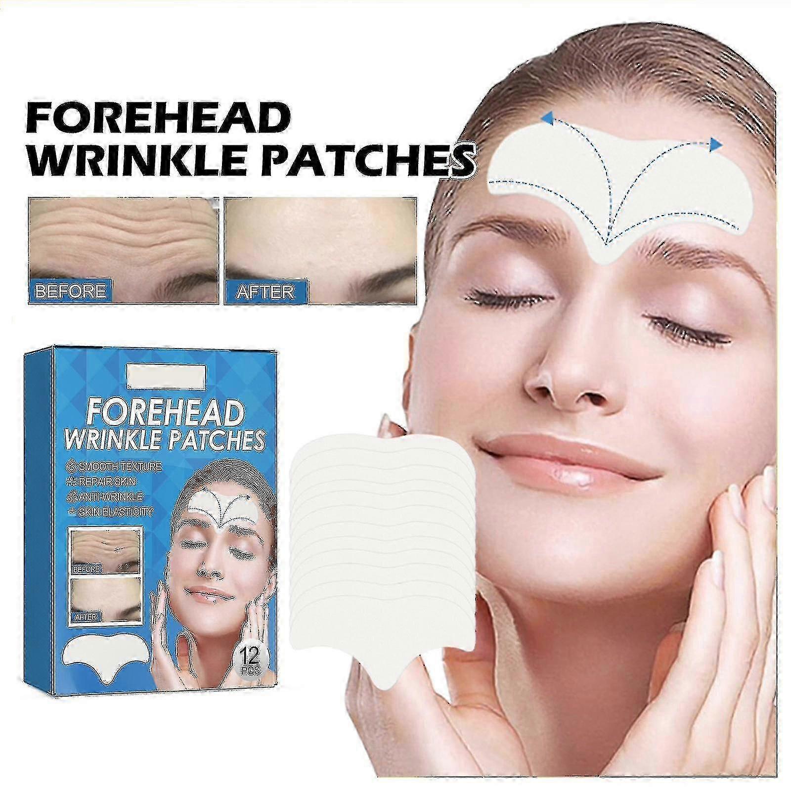 2025 Forehead Wrinkle Patches, Forehead Patches For Wrinkles, Anti Wrinkle Patches With Collagen, Face Wrinkle Patches